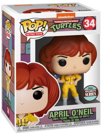 Figurine Funko Pop Tortues Ninja #34 April O'Neil