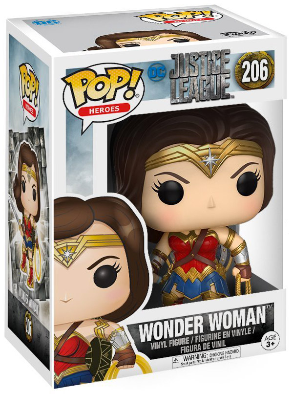 Figurine Pop Vinyl DC Justice League Wonder Woman 13708 Funko 