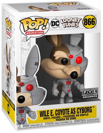 Figurine Funko Pop Looney Tunes #866 Coyote en Cyborg