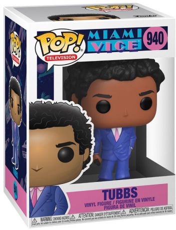 Figurine Funko Pop Deux Flics à Miami #940 Ricardo Tubbs