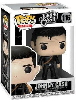 Figurine Funko Pop Johnny Cash #116 Johnny Cash guitare derrière son dos