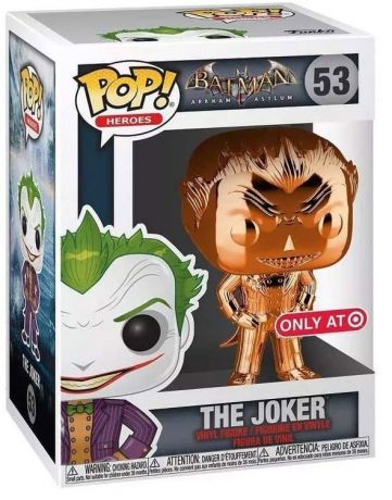 Figurine Funko Pop Batman Arkham Asylum #53 Joker chrome orange