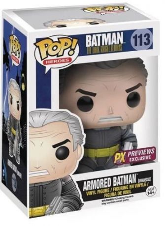 Figurine Funko Pop Batman: The Dark Knight Returns #113 Batman démasqué