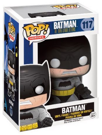 Figurine Funko Pop Batman: The Dark Knight Returns #117 Barman costume noir