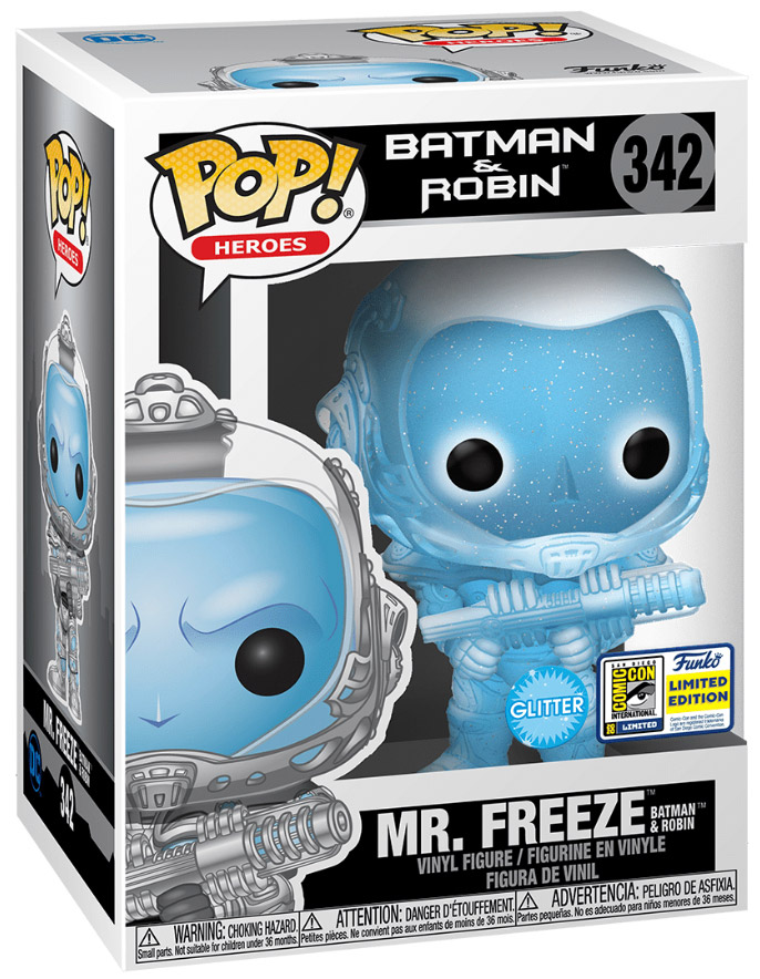 Figurine Pop Batman et Robin #342 pas cher : Mr Freeze (Glitter)