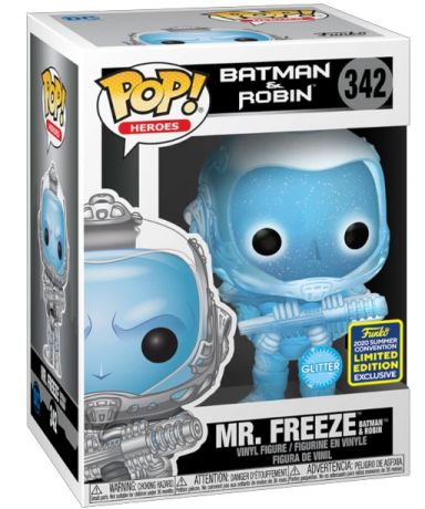 Figurine Funko Pop Batman et Robin #342 Mr Freeze (Glitter)