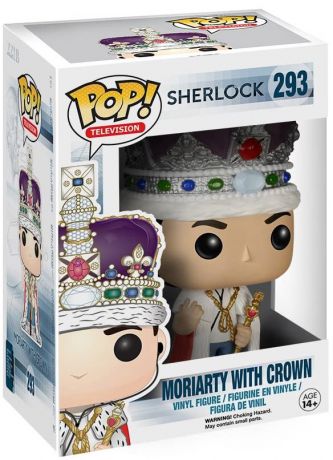 Figurine Funko Pop Sherlock #293 Moriarty avec couronne