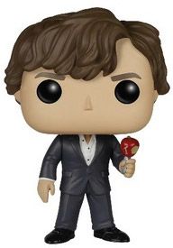 Figurine Funko Pop Sherlock #292 Sherlock Holmes avec pomme