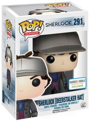 Figurine Funko Pop Sherlock #291 Sherlock Holmes casquette