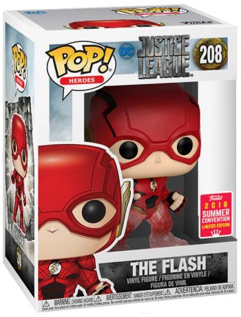 Figurine Funko Pop Justice League [DC] #208 Flash - En mouvement