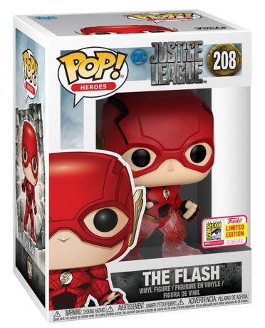 Figurine Funko Pop Justice League [DC] #208 Flash - En mouvement