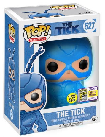 Figurine Funko Pop The Tick #527 The Tick [Glow in the Dark]