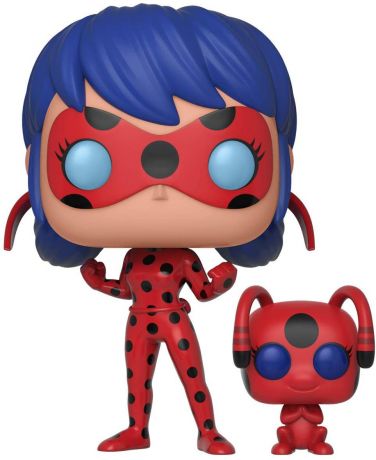 Figurine Funko Pop Miraculous : Les Aventures de Ladybug et Chat Noir #359 Ladybug avec Tikki