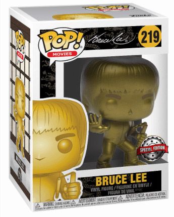 Figurine Funko Pop Bruce Lee #219 Bruce Lee Or