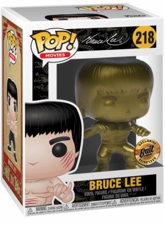 Figurine Funko Pop Bruce Lee #218 Bruce Lee Or