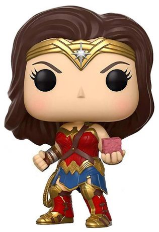Figurine Funko Pop Justice League [DC] #211 Wonder Woman - Avec Mother Box