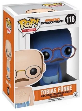 Figurine Funko Pop Les Nouveaux Pauvres  #116 Tobias Fünke Bleu 