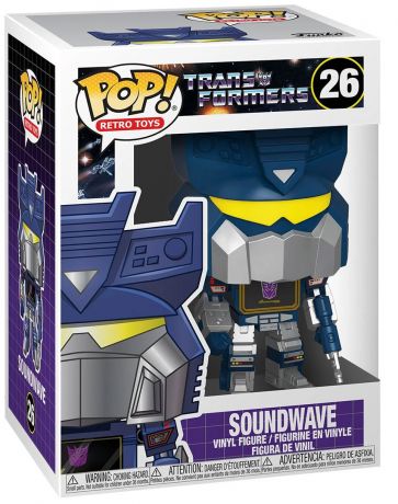 Figurine Funko Pop Transformers #26 Soundwave 