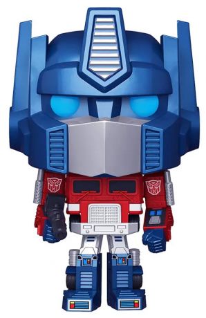 Figurine Funko Pop Transformers #22 Optimus Prime Métallique 