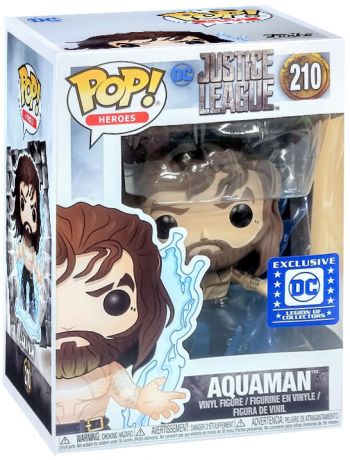 Figurine Funko Pop Justice League [DC] #210 Aquaman - Vague d'invocation