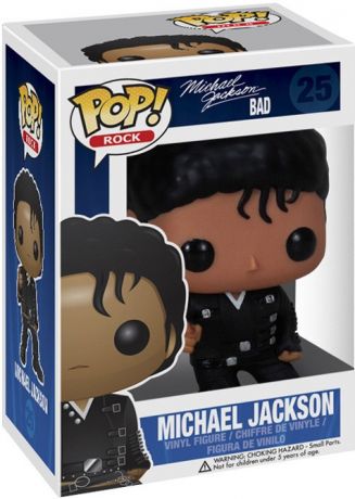 Figurine Funko Pop Michael Jackson #25 Michael Jackson Bad