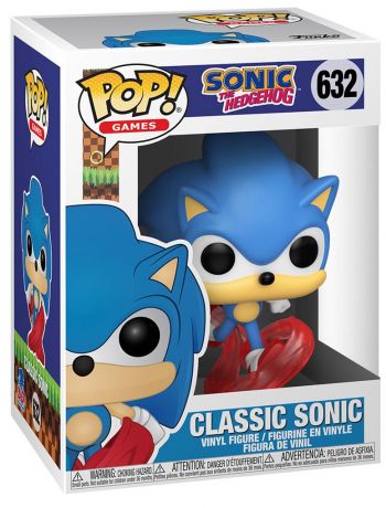 Figurine Funko Pop Sonic le Hérisson #632 Sonic classique