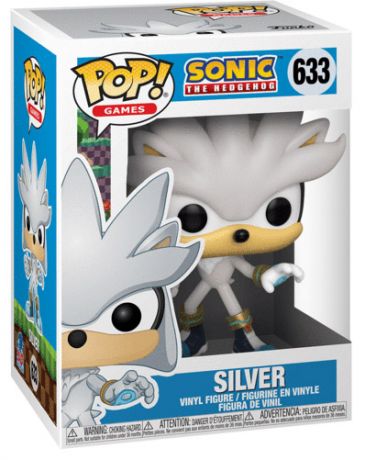 Figurine Funko Pop Sonic le Hérisson #633 Sonic Silver