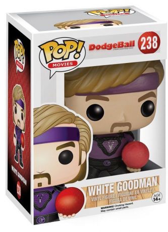 Figurine Funko Pop Dodgeball ! Même pas mal ! #238 White Goodman