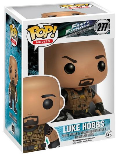 Figurine Funko Pop! Luke Hobbs - Fast & Furious: Hobbs & Shaw - Vinyle 9,5 Cm - Produit Officiel - 10