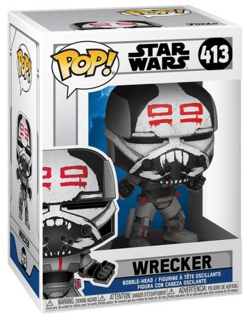 Figurine Funko Pop Star Wars : The Clone Wars #413 Wrecker