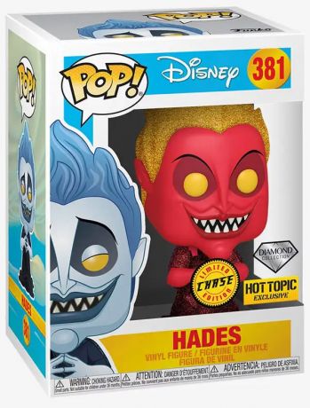 Figurine Funko Pop Hercule [Disney] #381 Hades diamant [Chase]