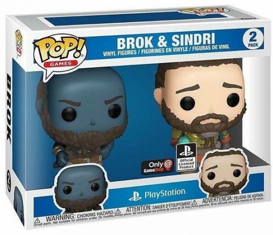 Figurine Funko Pop PlayStation Brok and Sindri 2-Pack