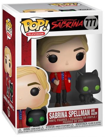 Figurine Funko Pop Les Nouvelles Aventures de Sabrina #777 Sabrina Spellman et Salem