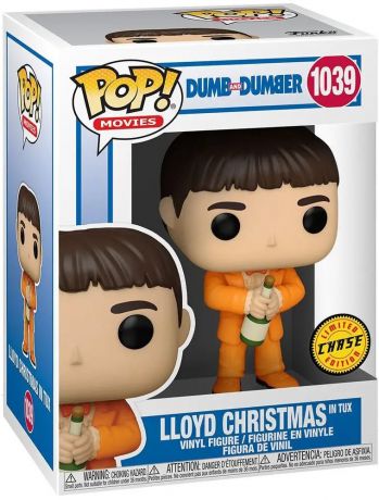 Figurine Funko Pop Dumb et Dumber #1039 Lloyd Christmas en smoking [Chase]