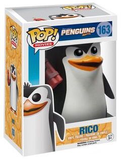 Figurine Funko Pop Les Pingouins de Madagascar #163 Rico