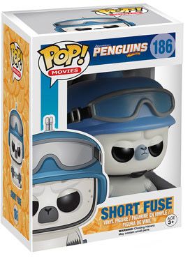 Figurine Funko Pop Les Pingouins de Madagascar #186 Short Fuse