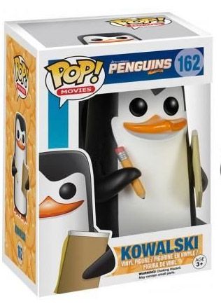 Figurine Funko Pop Les Pingouins de Madagascar #162 Kowalski