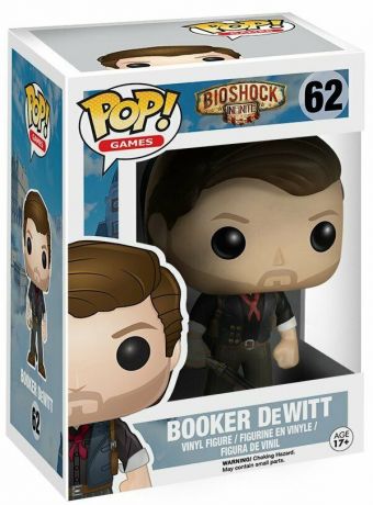 Figurine Funko Pop BioShock  #62 Booker DeWitt