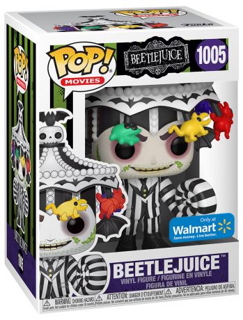 Figurine Funko Pop Beetlejuice #1005 Beetlejuice avec chapeau