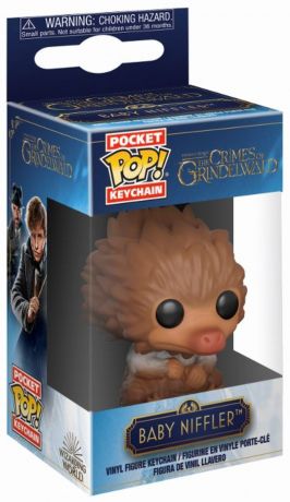 Figurine Funko Pop Les Crimes de Grindelwald Bébé Niffleur - Porte-clés