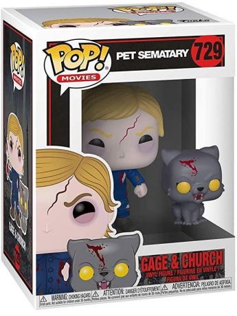 Figurine Funko Pop Simetierre #729 Gage et Church