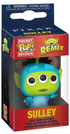 Figurine Funko Pop Alien Remix [Disney] Sulley porte clés