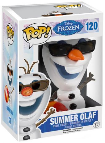 Figurine Funko Pop La Reine des Neiges [Disney] #120 Olaf en été
