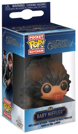 Figurine Funko Pop Les Crimes de Grindelwald Bébé Niffleur - Marron - Porte-clés