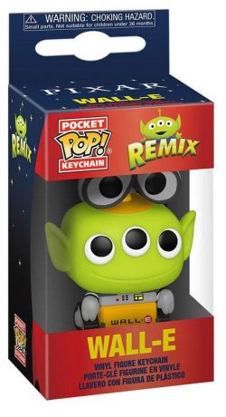 Figurine Funko Pop Alien Remix [Disney] Wall-e remix porte clés