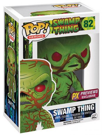 Figurine Funko Pop Swamp Thing #82 Swamp Thing (floqué)