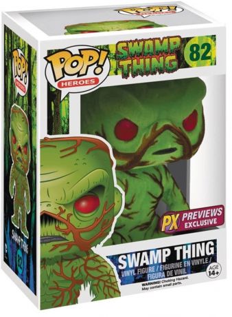 Figurine Funko Pop Swamp Thing #82 Swamp Thing (floqué) (parfumé)