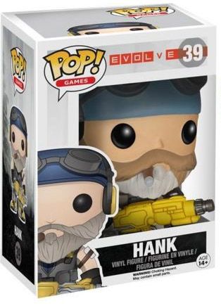 Figurine Funko Pop Evolve #39 Hank