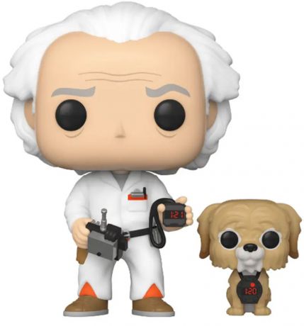 Figurine Funko Pop Retour vers le Futur #972 Doc et Einstein