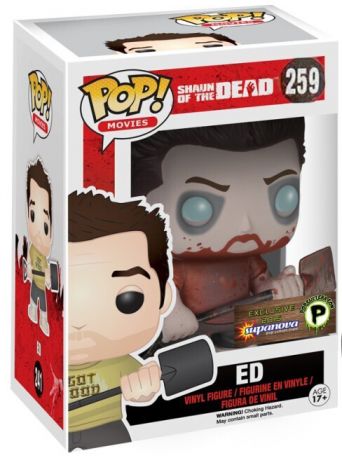 Figurine Funko Pop Shaun of the Dead #259 Ed zombie
